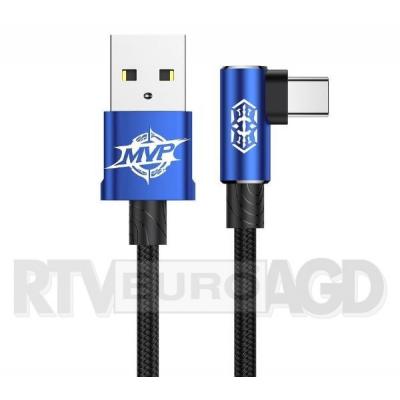 Baseus Kabel USB Type-C kątowy MVP Elbow 2A 1 metr - niebieski