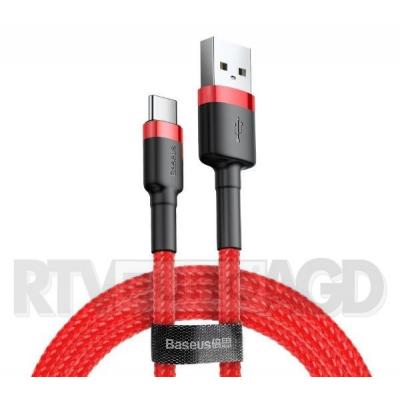 Baseus Kabel USB-C Cafule 2A 3m (czerwony)