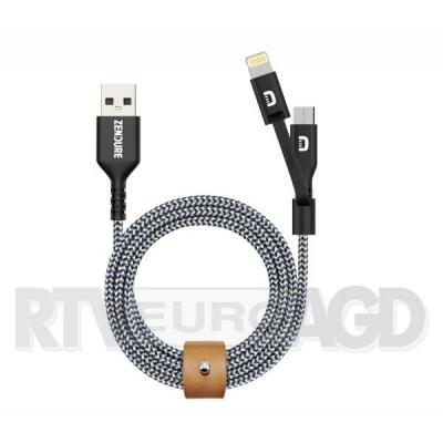 Zendure kabel USB 2-W-1 2m (czarny)