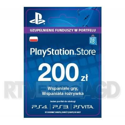 Sony PlayStation Network 200 zł [kod aktywacyjny]