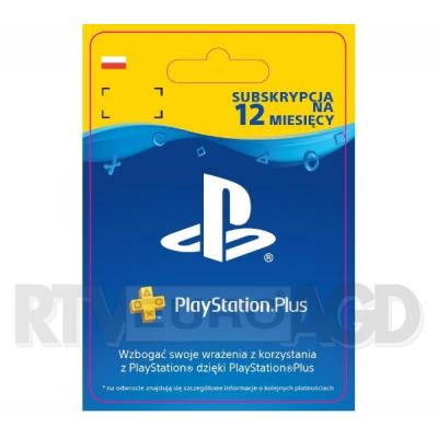 Sony Subskrypcja PlayStation Plus 12 m-ce [kod aktywacyjny]
