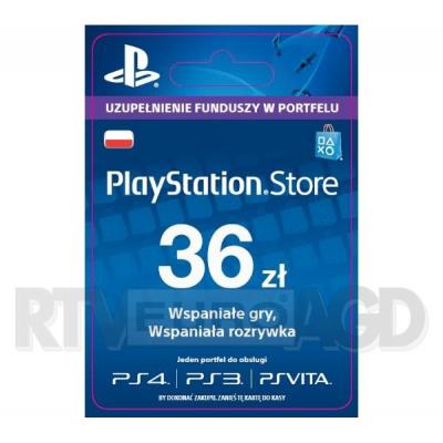 Sony PlayStation Network 36 zł [kod aktywacyjny]