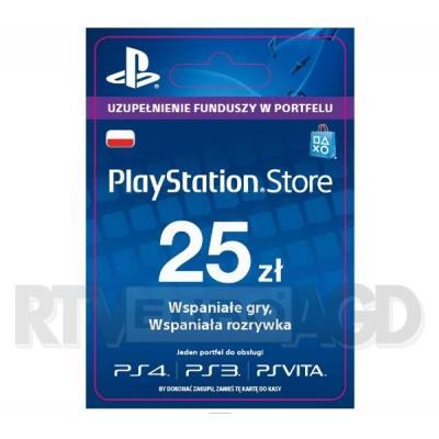 Sony PlayStation Network 25 zł [kod aktywacyjny]
