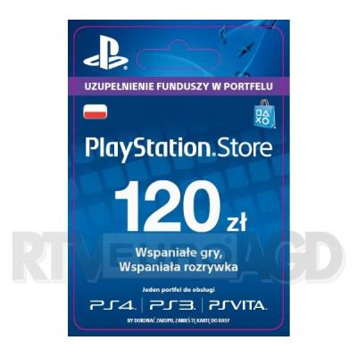 Sony PlayStation Network 120 zł [kod aktywacyjny]