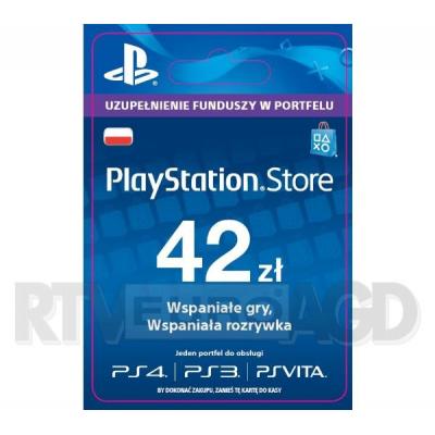 Sony PlayStation Network 42 zł [kod aktywacyjny]