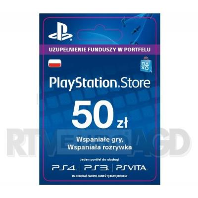 Sony PlayStation Network 50 zł [kod aktywacyjny]