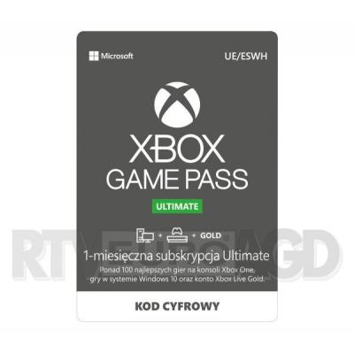 Subskrypcja Xbox Game Pass Ultimate (1 m-ce)