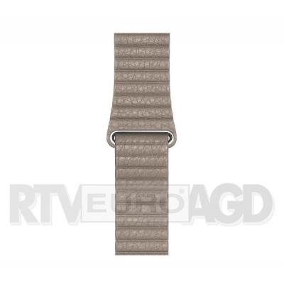 Apple Pasek Skórzany Leather Loop Apple Watch 44mm rozm.L (piaskowiec)