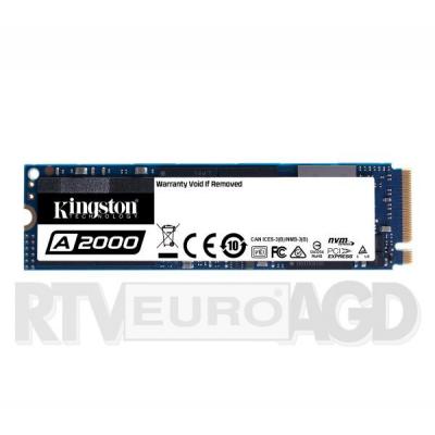 Kingston A2000 500GB PCIe NVMe