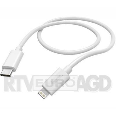 Hama kabel USB TYP-C - Lightning (biały)