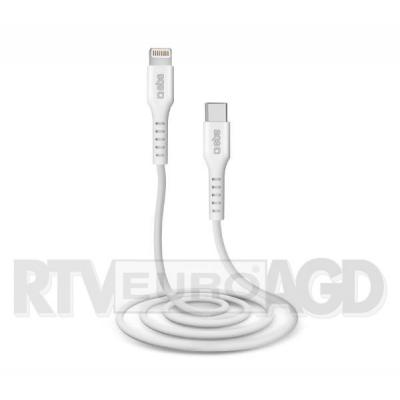 SBS kabel USB TYP C - LIGHTNING 2m (biały)