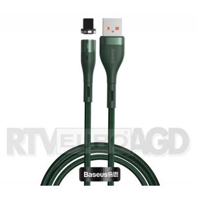 Baseus kabel magnetyczny USB - Lightning Zinc 2.4A 1m (zielony)