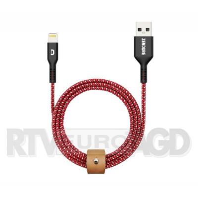 Zendure pleciony nylonowy kabel 1m (czerwony)