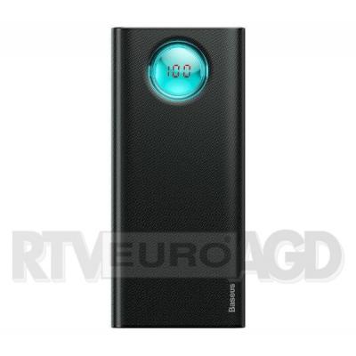 Baseus Powerbank 20000mA z wyświetlaczem Ambilight 2x USB, QC 3.0, PD (czarny)