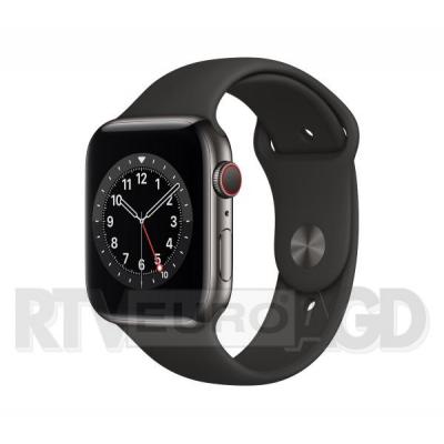Apple Watch Series 6 GPS + Cellular 40mm (czarny-sport)