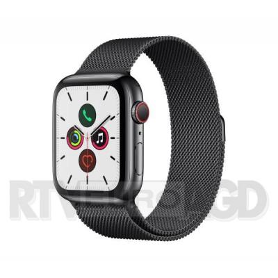 Apple Watch Series 5 44 mm GPS + Cellular (czarny)