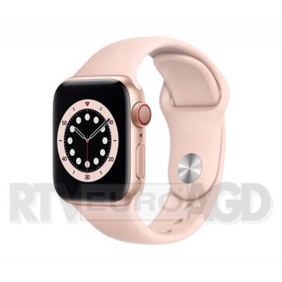 Apple Watch Series 6 GPS + Cellular 40mm (różowy-sport)