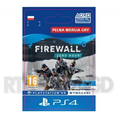 Firewall Zero Hour [kod aktywacyjny] PS4 / PS5