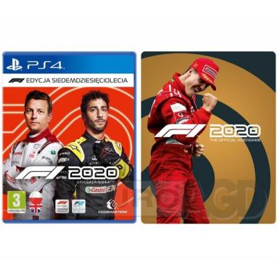 F1 2020 - Edycja Siedemdziesięciolecia + Steelbook PS4