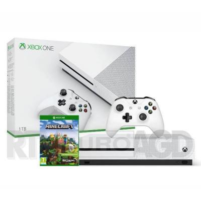 Xbox One S 1TB + Minecraft Starter Pack
