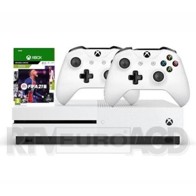 Xbox One S 1TB + FIFA 21 + 2 pady