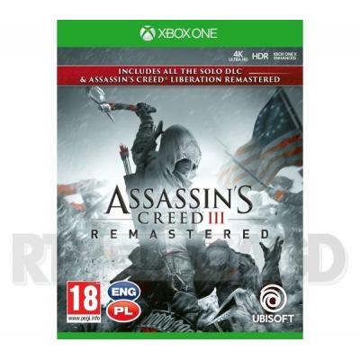 Assassins Creed III Remastered + Liberation Remastered Xbox One