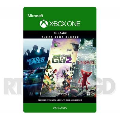 Pakiet rodzinny EA (Need For Speed, Plants vs Zombie GW2, Unravel) [kod aktywacyjny] Xbox One