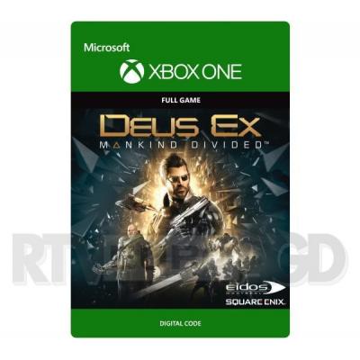 Deus Ex: Rozłam Ludzkości [kod aktywacyjny] Xbox One