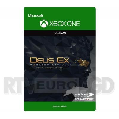 Deus Ex: Rozłam Ludzkości - Edycja Deluxe [kod aktywacyjny] Xbox One