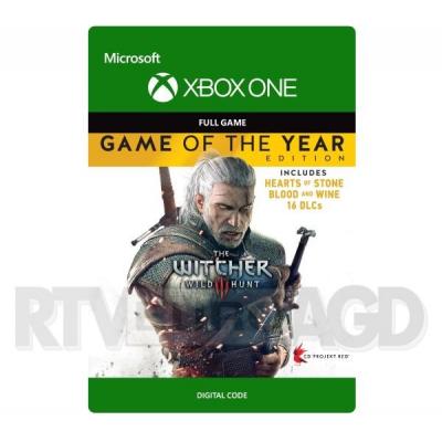 Wiedźmin 3: Dziki Gon Edycja Gry Roku [kod aktywacyjny] Xbox One