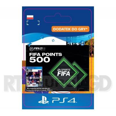 FIFA 21 500 Punktów [kod aktywacyjny] PS4