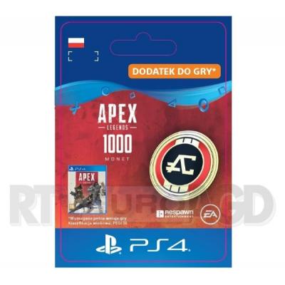 Apex Legends - 1000 monet [kod aktywacyjny] PS4