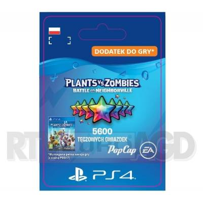Plants vs. Zombies: Battle for Neighborville 5600 tęczowych gwiazdek [kod aktywacyjny] PS4