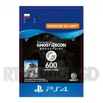 Tom Clancy's Ghost Recon: Breakpoint 600 Ghost Coins [kod aktywacyjny] PS4