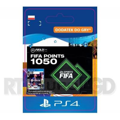FIFA 21 1050 Punktów [kod aktywacyjny] PS4
