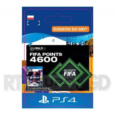 FIFA 21 4600 Punktów [kod aktywacyjny] PS4