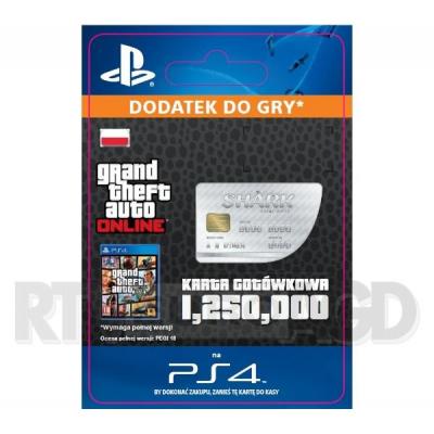 Grand Theft Auto V Karta Gotówkowa GWS [kod aktywacyjny] PS4