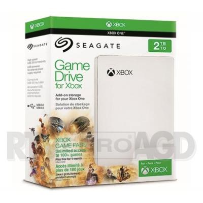 Seagate Game Drive 2TB dla Xbox edycja Xbox Game Pass STEA2000417