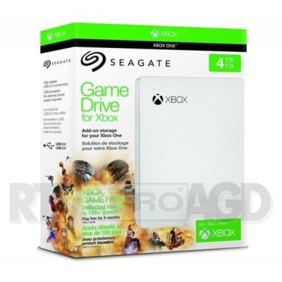 Seagate Game Drive 4TB dla Xbox edycja Xbox Game Pass STEA4000407