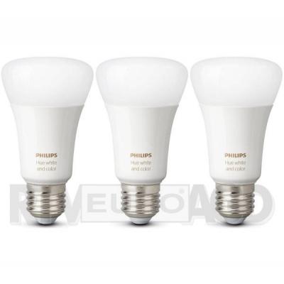 Philips Hue White and Colour Ambiance E27 (3 szt.)
