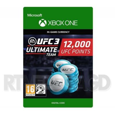 EA Sports UFC 3 12000 Punktów Xbox One