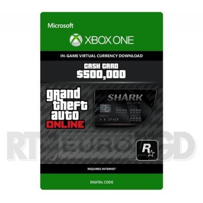 Grand Theft Auto V - Karta Gotówkowa Bull Shark [kod aktywacyjny] Xbox One