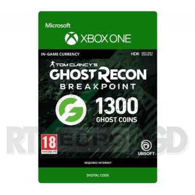 Tom Clancy's Ghost Recon: Breakpoint 1300 Ghost Coins [kod aktywacyjny] Xbox One