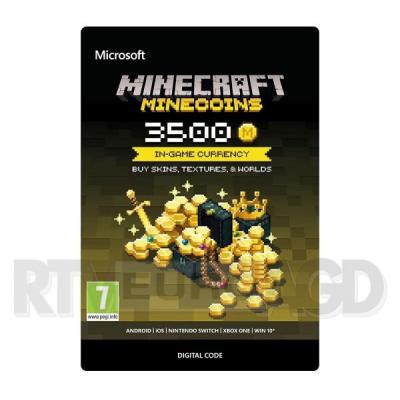 Minecraft - Minecoins 3500 monet Xbox One