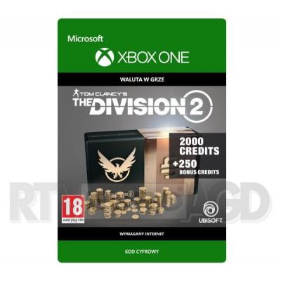 Tom Clancy's The Division 2 - Pakiet 2250 Kredytów [kod aktywacyjny] Xbox One