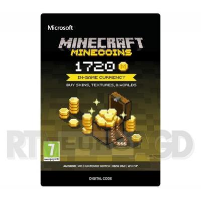 Minecraft - Minecoins 1720 monet Xbox One