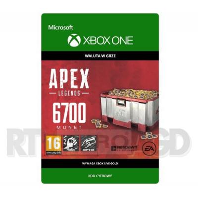 Apex Legends - 6700 monet [kod aktywacyjny] Xbox One
