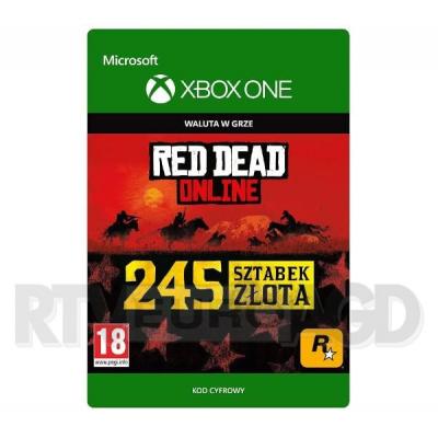 Red Dead Online 245 Sztabek Złota [kod aktywacyjny] Xbox One