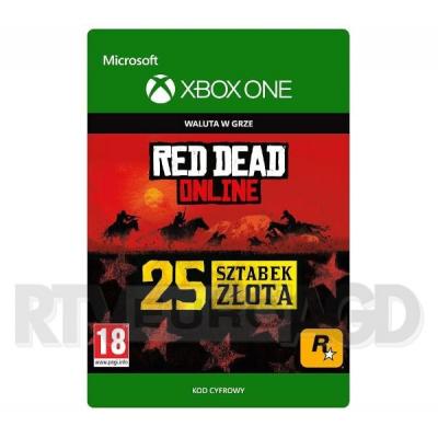 Red Dead Online 25 Sztabek Złota [kod aktywacyjny] Xbox One