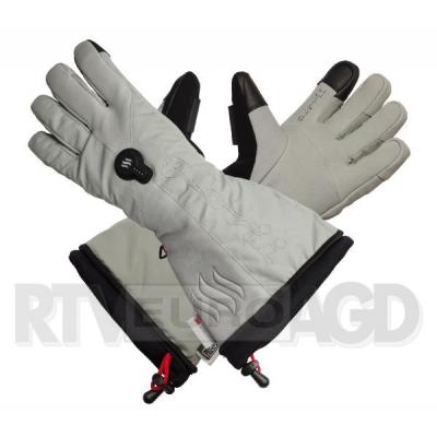 GLOVII Ogrzewane rękawice narciarskie XL (szary)